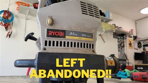 Old Ryobi Leaf Blower Repair Youtube