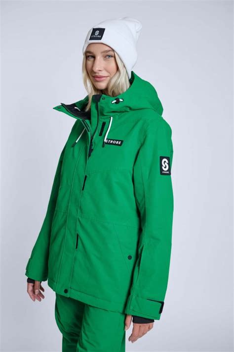 Aura Ski Jacket Kelly Green Women S Strobe