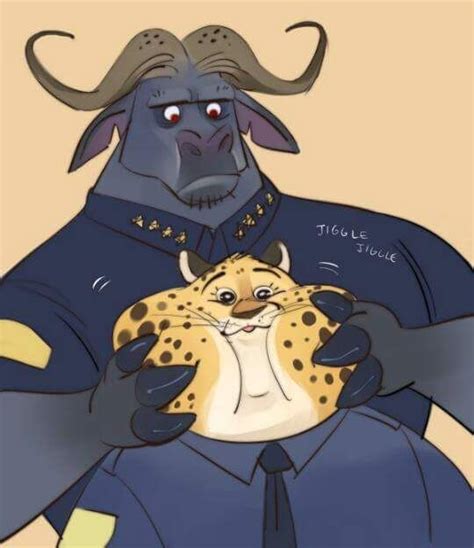 Chief Bogo And Clawhauser By Zootopia Anime Zootopia Comic