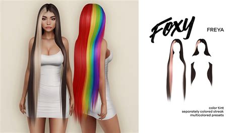 Second Life Marketplace Foxy Freya Hair Red