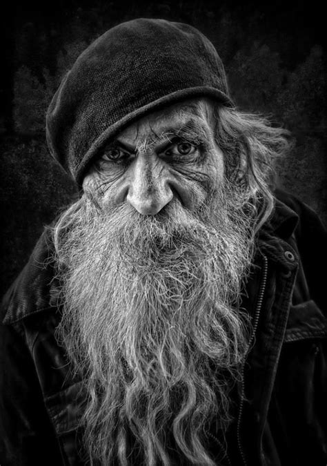 Old Man Portrait Photo Portrait Male Portrait Bw Photo Photo