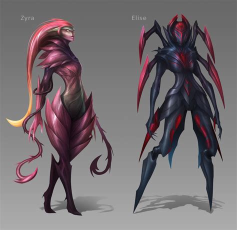 Female Monster Redesigns By Vegacolors On Deviantart