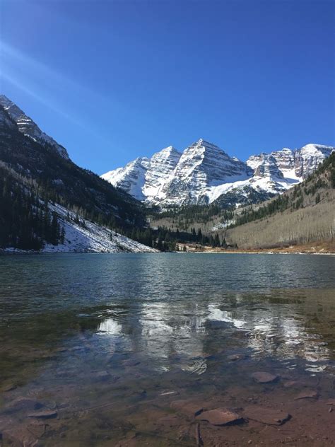 The mountains are on the border between pitkin county and gunnison county, colorado, united states, about 12 miles (19 km). Maroon Lake- Aspen | Vacation trips, Dream vacations, Travel