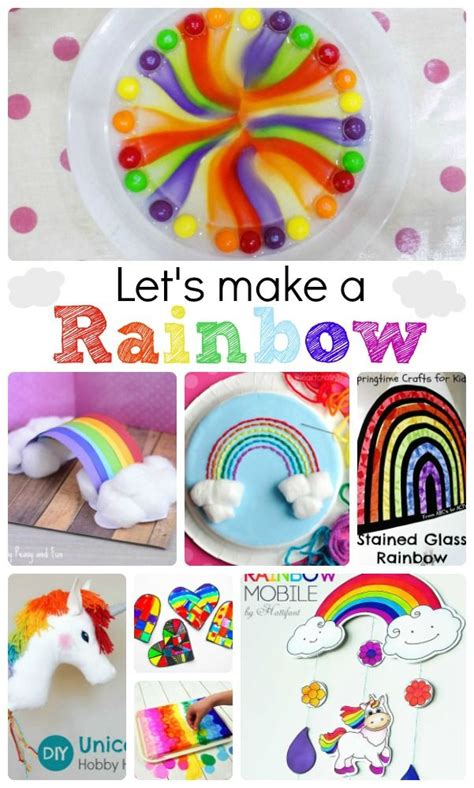 Rainbow Crafts And Activities Red Ted Art Kids Crafts Rainbow