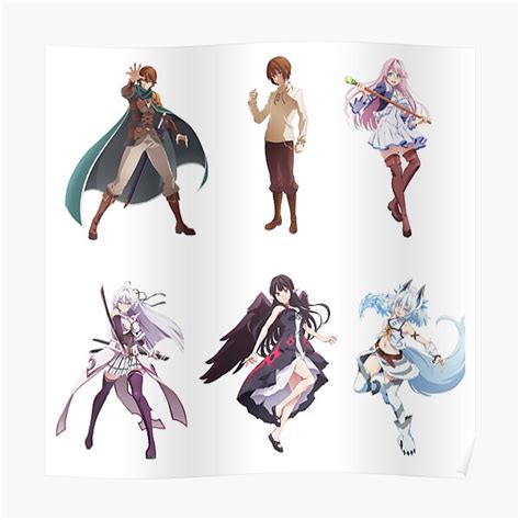 Redo Of Healer Character Pack Poster For Sale By Flyrocket Redbubble