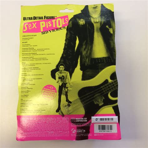 Sex Pistols Sid Vicious Ultra Detail Figure Medicom Toy