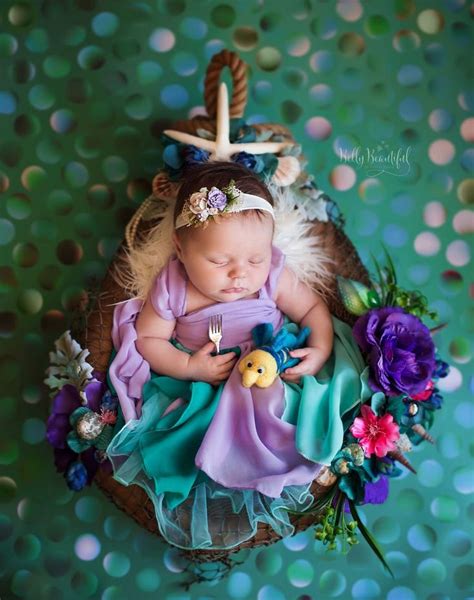 Disney Princess Newborn Babies In Magical Photo Shoot Yes Please