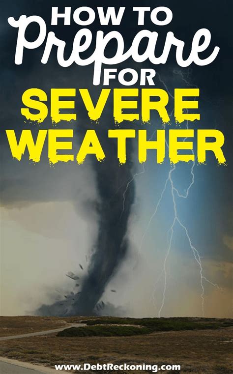 Severe Weather Severe Survival Prepping