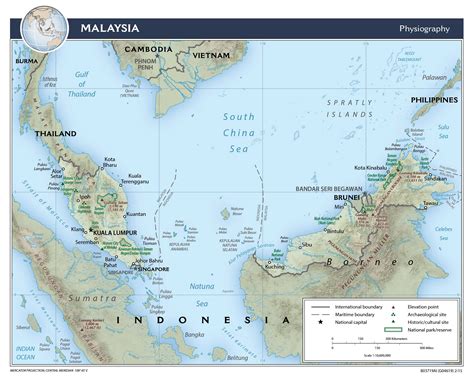 Detailed Political Map Of Malaysia Ezilon Maps Political Map Map Porn