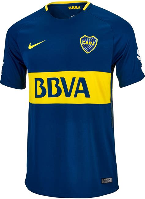 The global soccer jersey authority since 1997. Nike Boca Juniors Home Jersey 2017-18 - Soccer Master