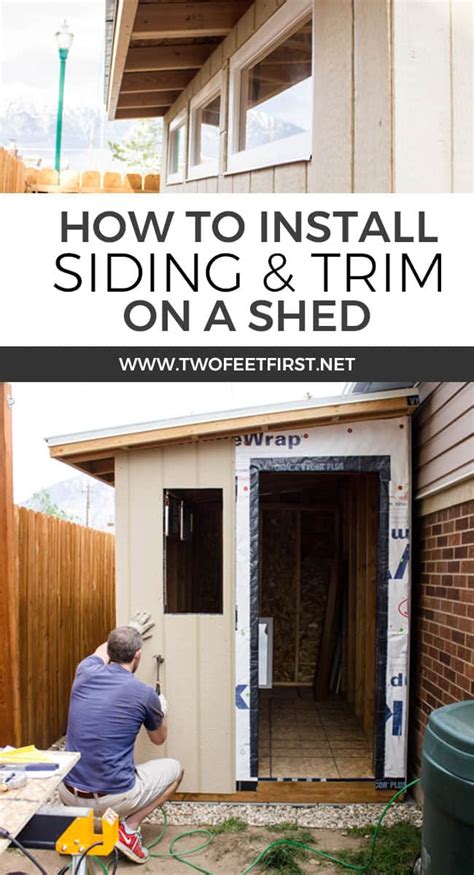 How To Install Shed Siding And Trim Artofit