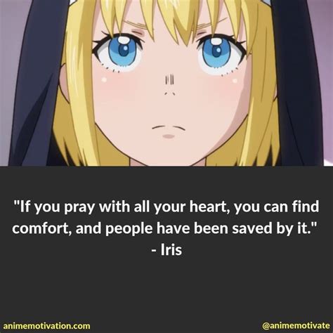 An Anime Quote That Reads If You Pray With All Your Heart You Can Find
