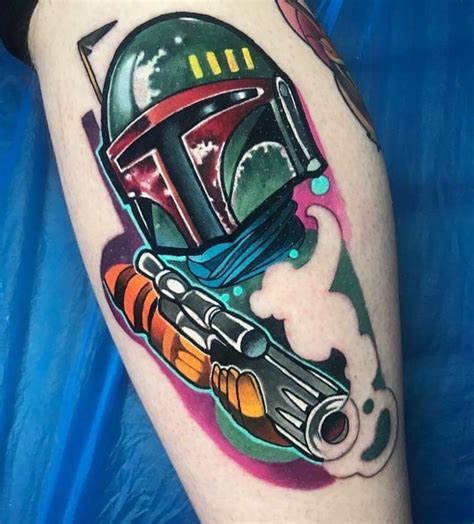 Tattoo was done at 3rd st. UPDATED 30 Edgy Mandalorian Tattoo Designs (November 2020)