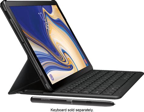 Samsung Galaxy Tab S4 105 64gb Black Sm T830nzkaxar Best Buy