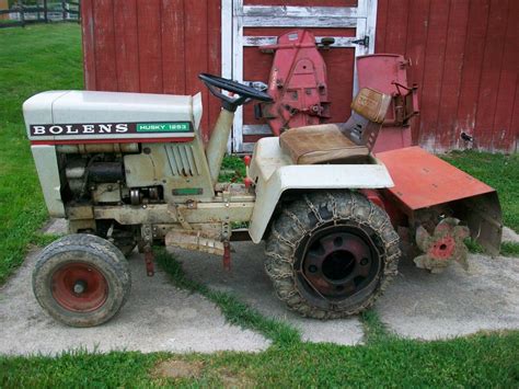 Bolens Vintage Husky Riding Lawn Mower Garden Tractor Small