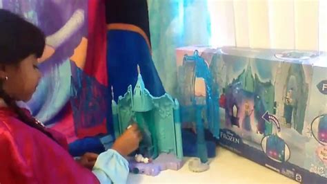 Disney Frozen Magical Lights Palace Elsa Youtube