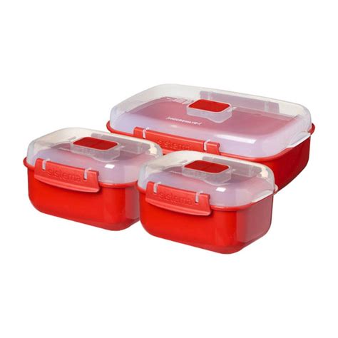 Fast Worldwide Delivery Set 5 Unitsplastic Food Storage Containers Set Sistema System Containers