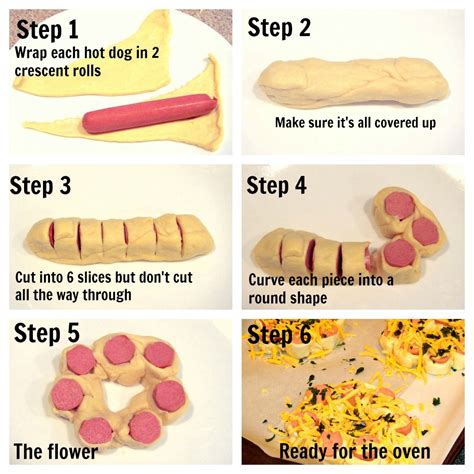 Flower Hot Dogs Recipes Recipe