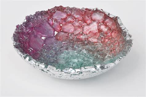 Blush Bowl By Mira Woodworth Art Glass Bowl Artful Home