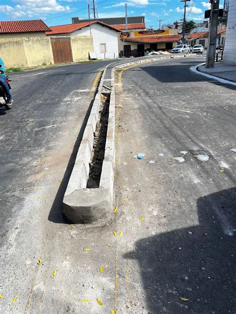 Strans Faz Obras E Serviços De Sinalização Na Rotatória Da Rua Picos
