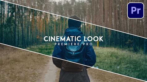 Cinematic Look Premiere Pro Color Grading Tutorial Youtube
