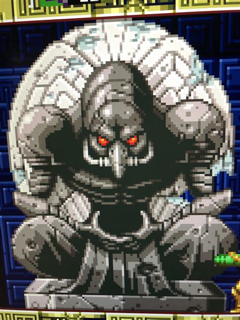 Always thought this statue had tusks, but they're the breathing tubes