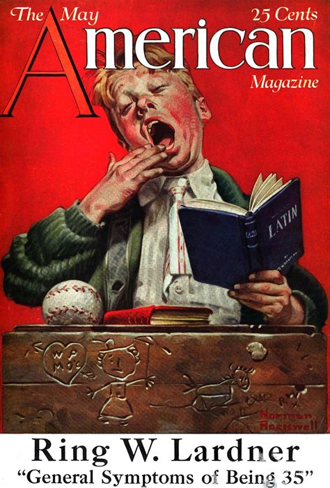 Norman Rockwell ~ The American Magazine May 1921 Norman Rockwell Art