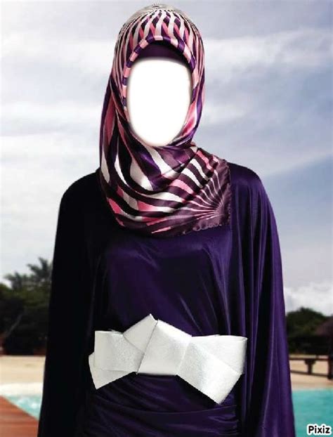 Hijab Face Photo Frame Effect Pixiz