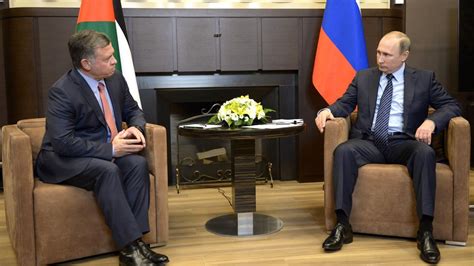 Meeting With King Abdullah Ii Of Jordan President Of Russia