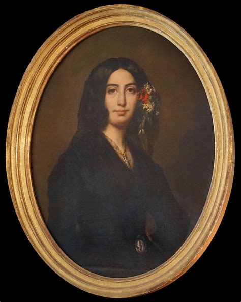 Portrait De George Sand Musée De La Vie Romantique Paris Flickr