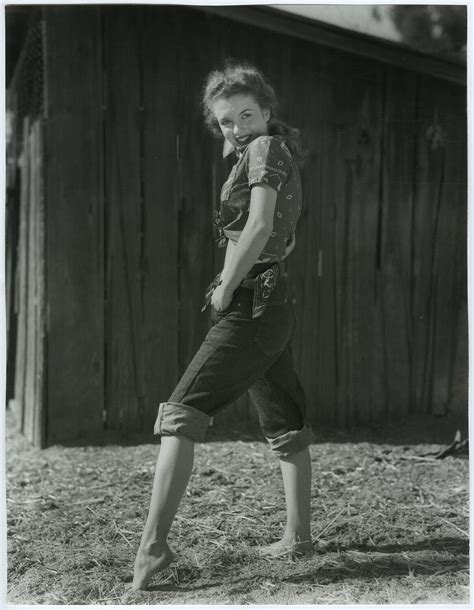 barefoot cowgirl marilyn monroe large original 1945 andre de dienes photograph for sale