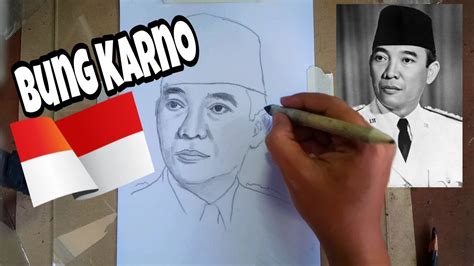 Sketsa Mewarnai Gambar Pahlawan Soekarno Gambar Gambar Pahlawan