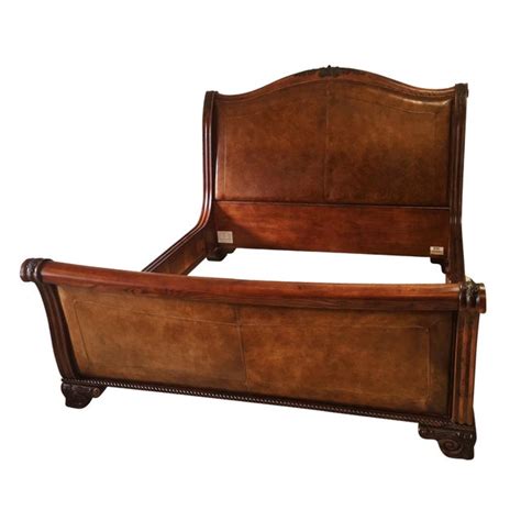 Gorgeous bedroom set by heritage henredon from the glory days of american mid ce. Henredon Eastern King Sleigh Bed | Chairish