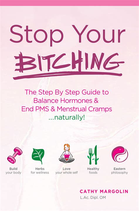 Maybe you would like to learn more about one of these? Author Cathy Margolin Offers 10 Tips for PMS Relief Naturally