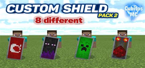 Custom Shield Pack 2 Addon Minecraft Pe Mods And Addons
