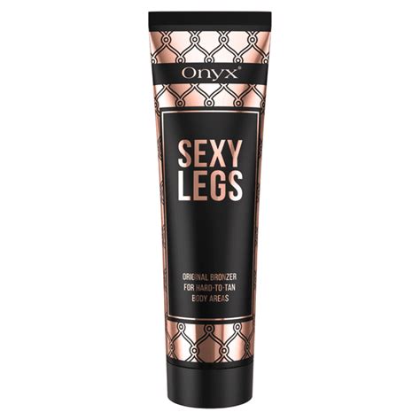 Onyx Dark Tanning Bed Bronzer Sexy Legs Tan Enhancing Bronzers For