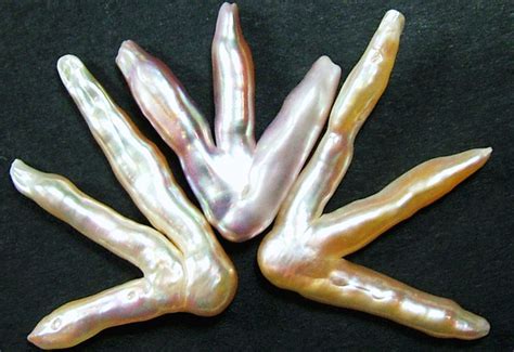 Chicken Feet Keshi Pearls High Luster 37cts Pf393