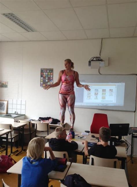 Watch Netherlands Teachers Body Suits Teach Anatomy