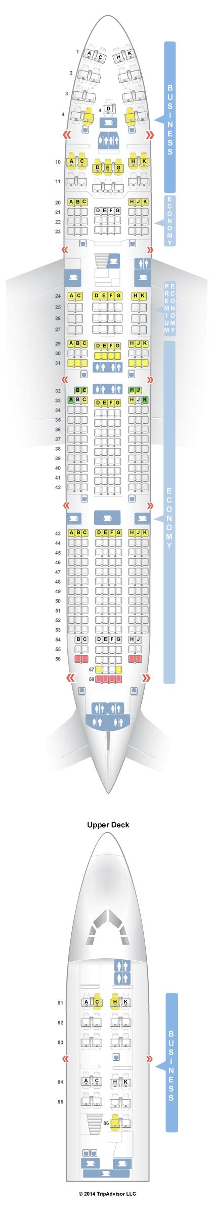 Seatguru Seat Map Lufthansa Boeing 747 400 744 V1