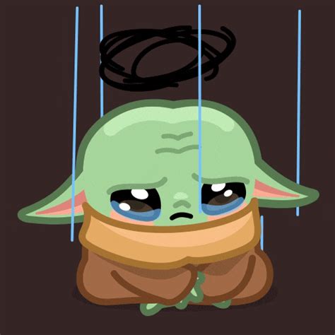 Baby Yoda Telegram Stickers On Behance Cute Monsters Drawings Cute