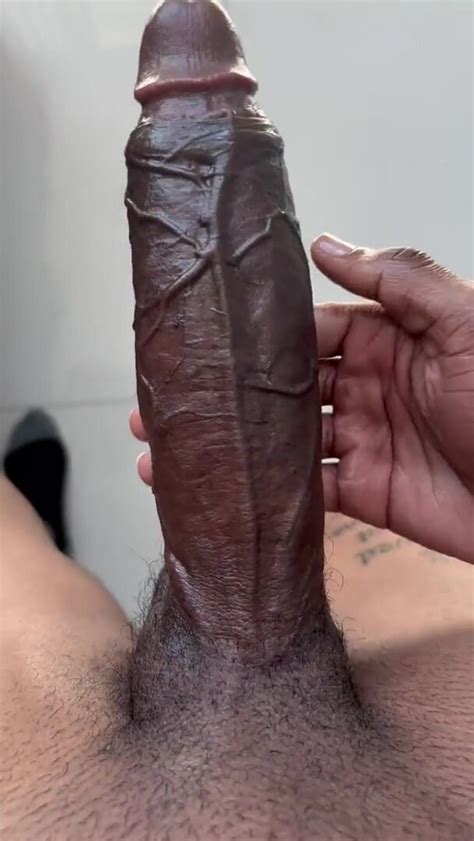 Black Muscle Hunk Enjoy Bbc No Cum Only See