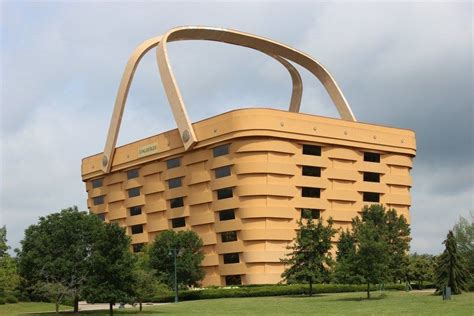 Worlds Largest Basket Building In Newark Roadside Attractions Ohio