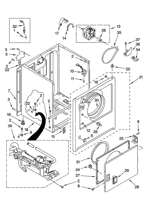 Amana Ngd5100tq1 Dryer Parts Sears Parts Direct