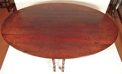 Antique duncan phyfe drop leaf dining room table 3 pedestal. Exceptionally Large English Oval Drop Leaf Hunt Dining ...