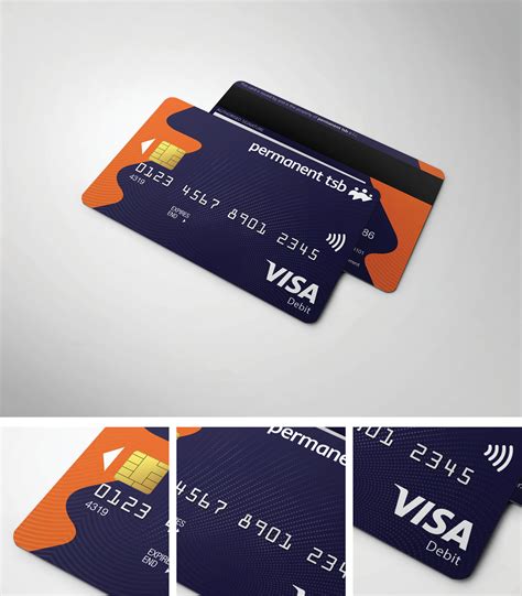Visa Debit Cards Behance