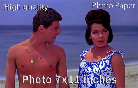 Annette Funicello Frankie Avalon Bikini Beach Photo 11x7 Inches 15