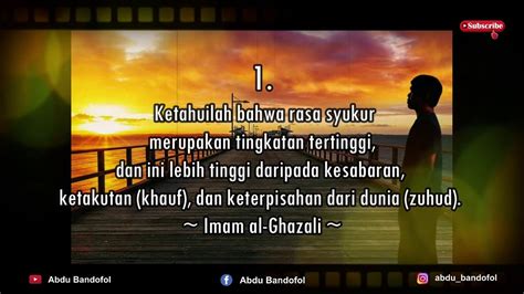 10 Kata Bijak Muslim Tentang Bersyukur - YouTube