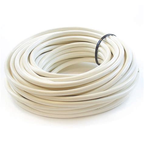 Buy Alis Diy 3 Core Round White Flex Flexible Cable 15 Mm 10 Metre