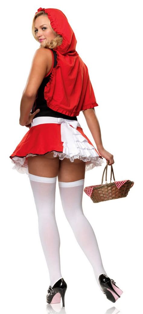 Leg Avenue Lil Miss Red Sexy Adult Costume Candy Apple