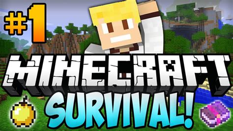 Minecraft Survival Lets Play Ep1 Diamonds Already Youtube